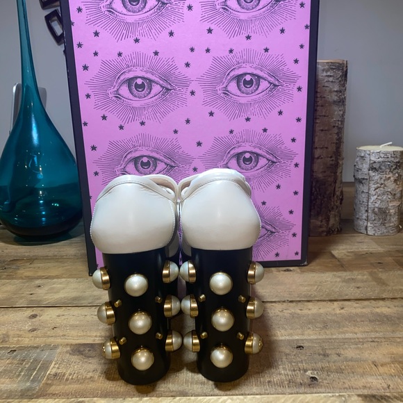 Gucci Vegas Studded Platform Loafers - Picture 5 of 13